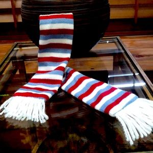 🐶Striped Knit Scarf for Small Dog 🐶